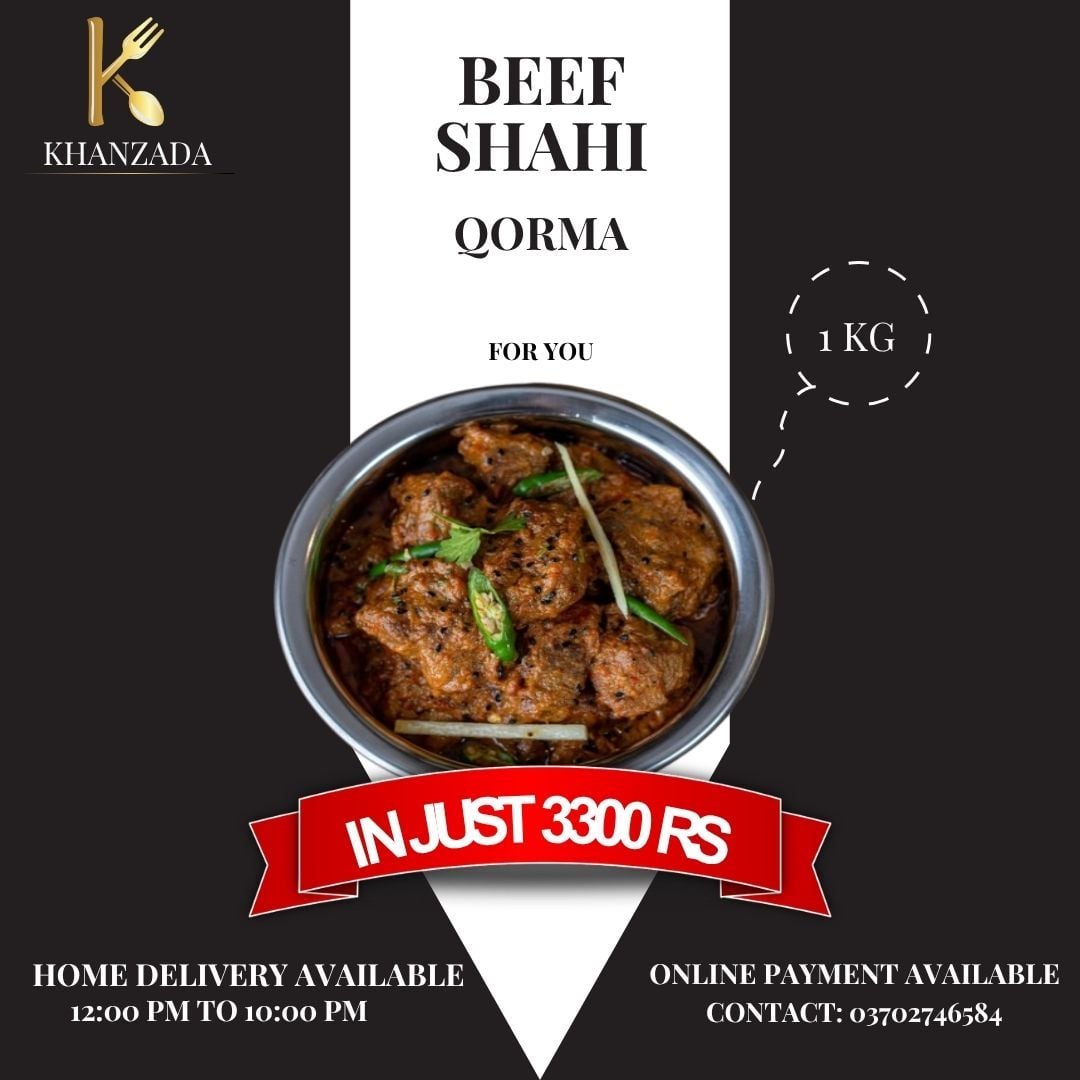 BEEF SHAHI QORMA 1 KG