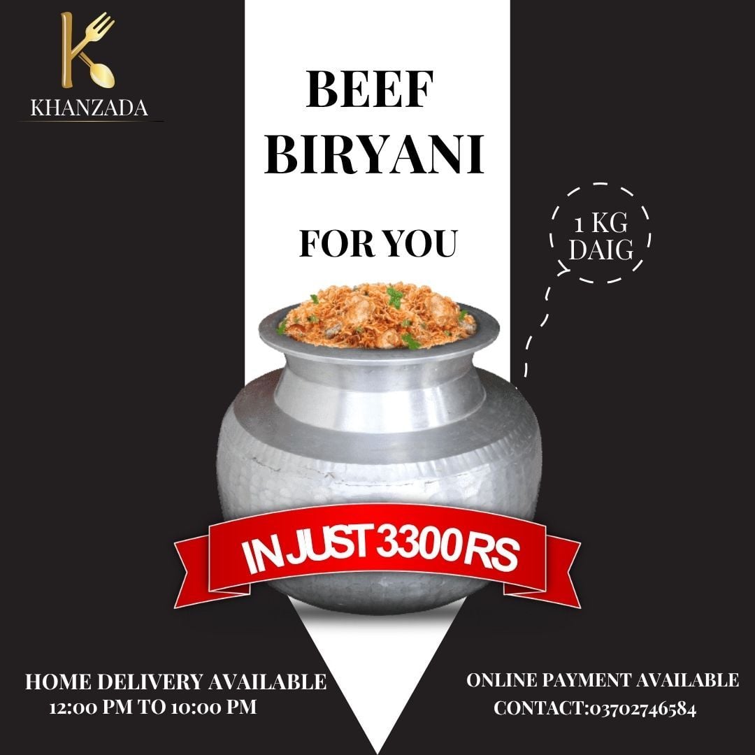 BEEF BIRYANI 1 KG DAIG