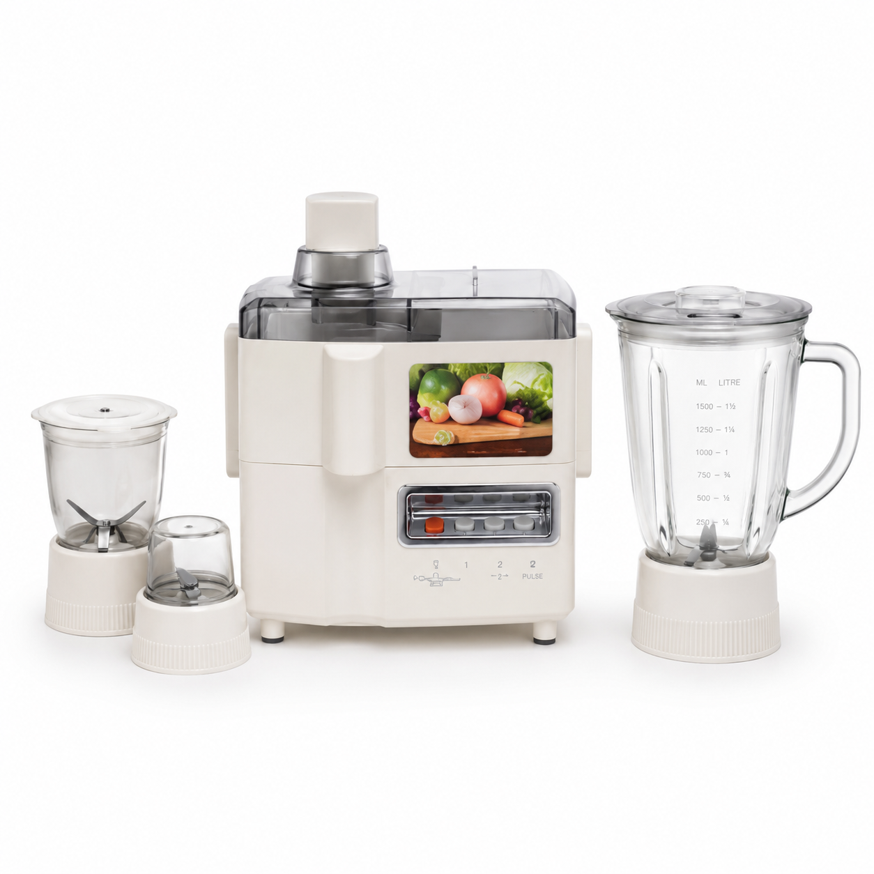 Blender Multifonction Winning Star ST-5558 – 4 en 1