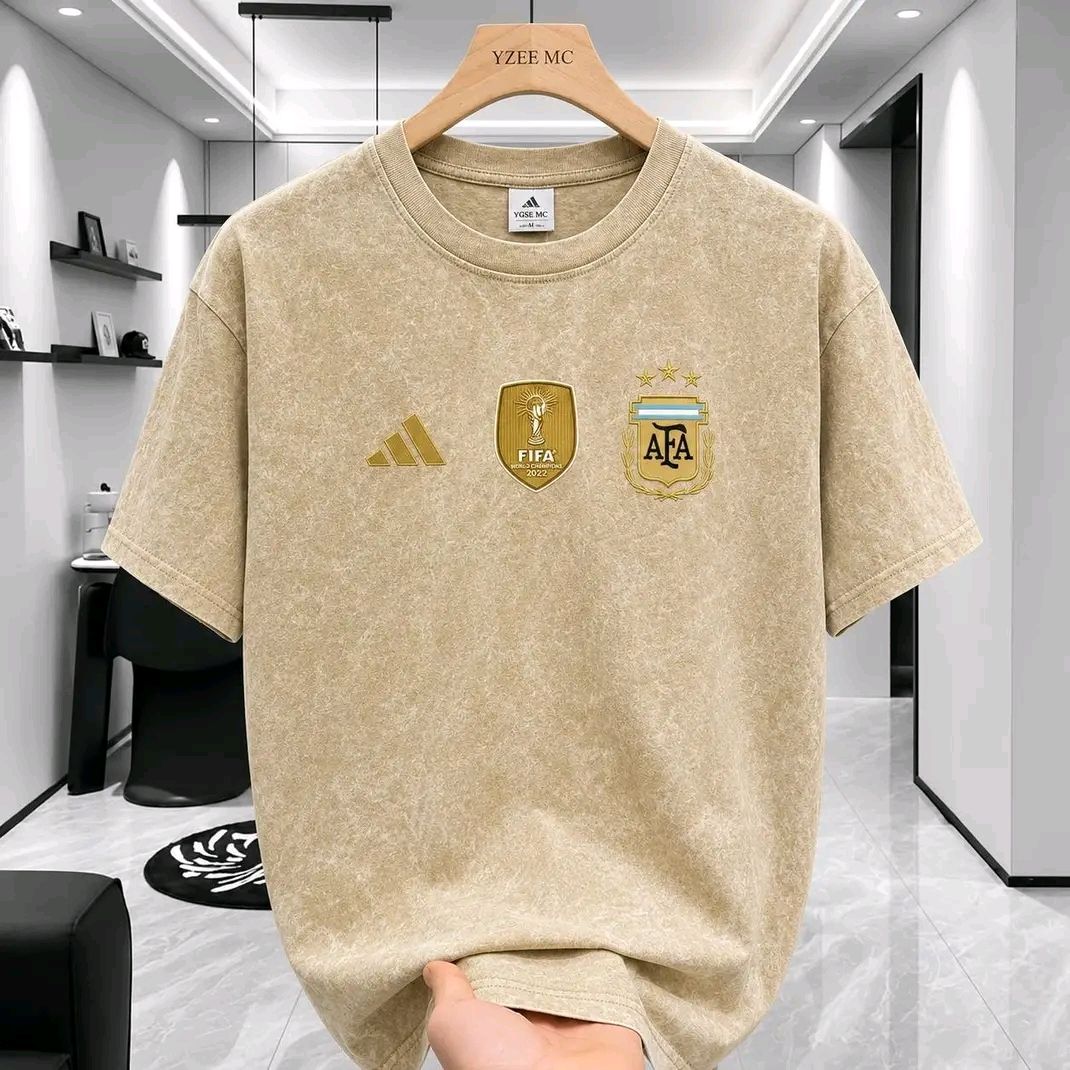 ACID WASH DROP SHOULDER T-SHIRT