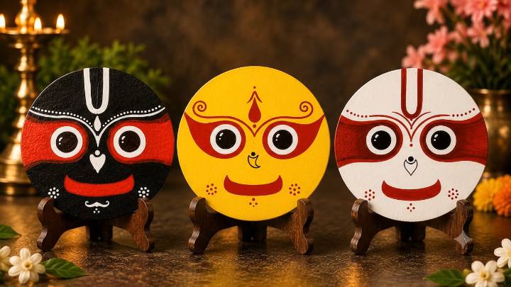 Customised Handmade Lord Jagannath Artwork 