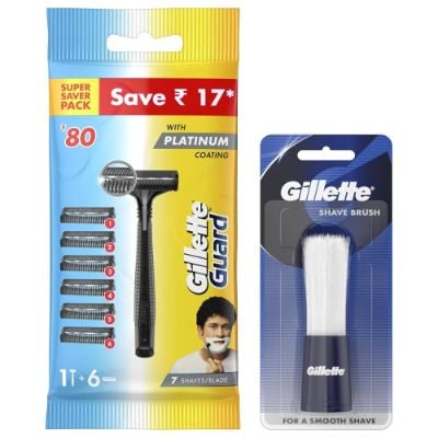 Shaving blades & brush