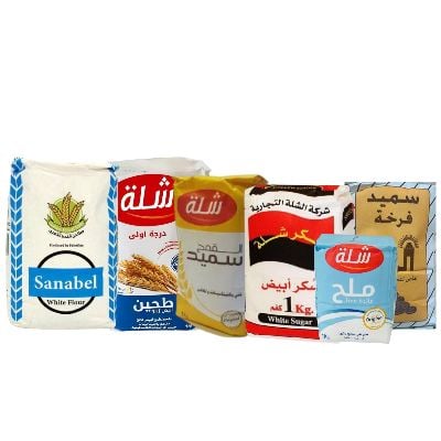 طحين وسكر
