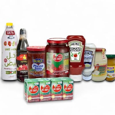 قسم الكاتشب والصلصات