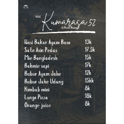 Kedai Kumarasa - Sindang Panon