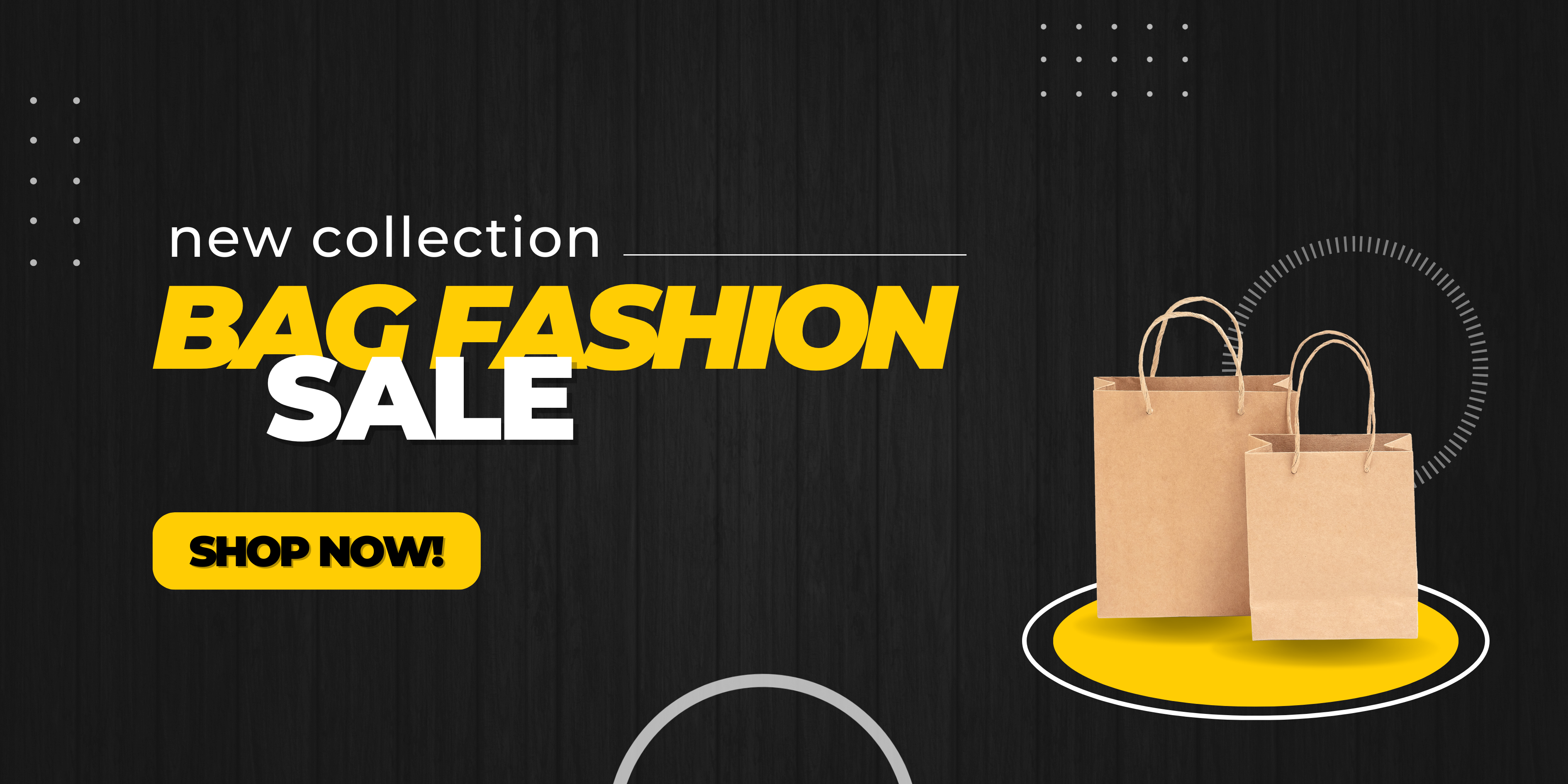 Black Yellow Bold Bag Fashion Sale Banner.png