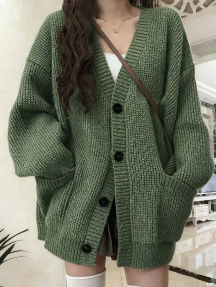 Hand made silk sweater