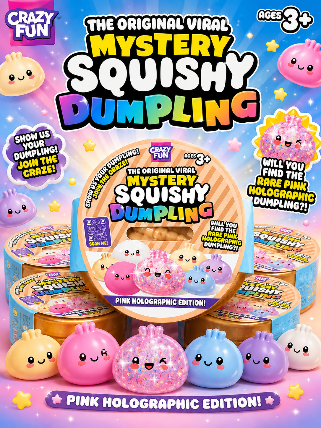 RMS - Pink Holographic Dumpling
