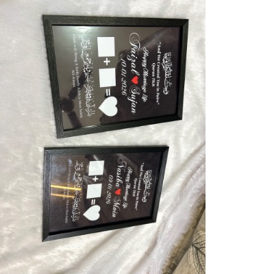 Wedding frame